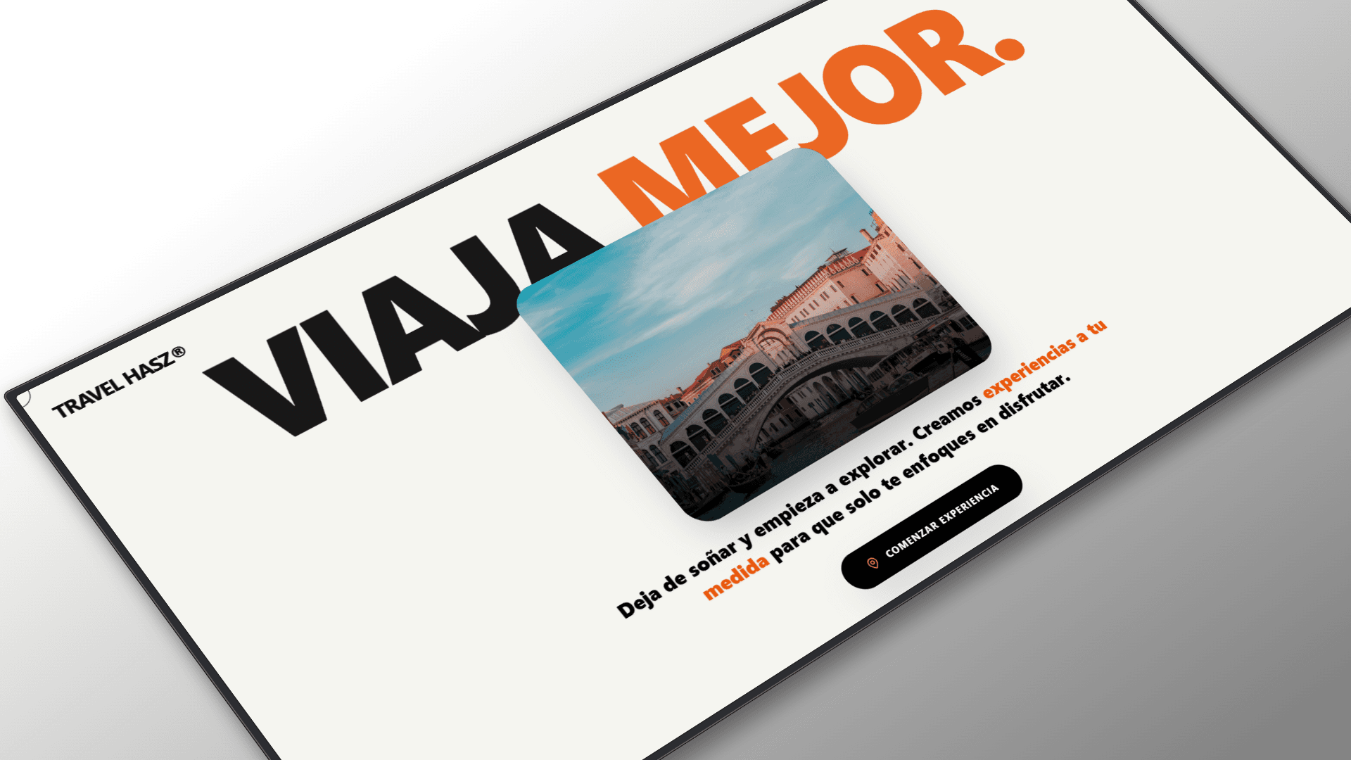 Captura del proyecto Hasz Agencia